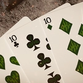 Spielkarten Sacred Fire (Emerald Flare) Playing Cards by Riffle Shuffle