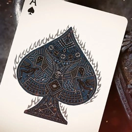 Spielkarten Sacred Fire (Sapphire Blaze) Playing Cards by Riffle Shuffle