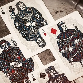 Spielkarten Sacred Fire (Sapphire Blaze) Playing Cards by Riffle Shuffle