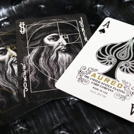 Spielkarten Bicycle Aureo Black Playing Cards