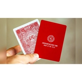 Spielkarten Blood Red Edition V3  Playing Cards by Joker and the Thief