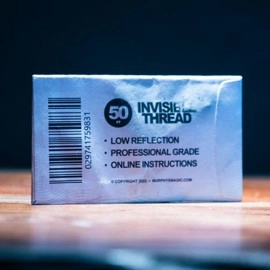 Invisible Thread Stripped (15 mt) by Murphy's Magic Supplies