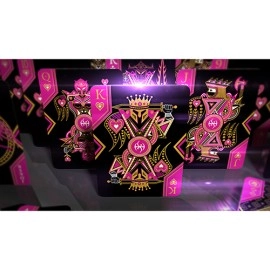 Spielkarten Pink Ruby Lordz Playing Cards (Standard) by De'vo vom Schattenreich and Handlordz