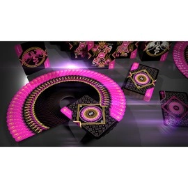 Spielkarten Pink Ruby Lordz Playing Cards (Standard) by De'vo vom Schattenreich and Handlordz