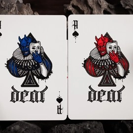 Spielkarten Deal with the Devil (Cobalt Blue) UV Playing Cards by Darkside Playing Card Co