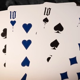 Spielkarten Deal with the Devil (Cobalt Blue) UV Playing Cards by Darkside Playing Card Co