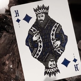 Spielkarten Deal with the Devil (Cobalt Blue) UV Playing Cards by Darkside Playing Card Co
