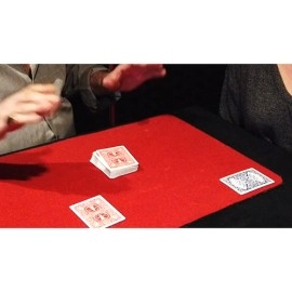RIBBON CAAN RED (Gimmicks and Online Instructions) by Jean-Pierre Vallarino
