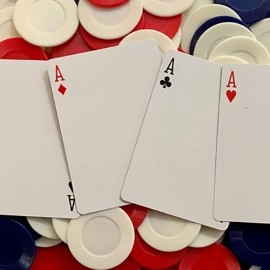 Spielkarten Bicycle Index Only Red Playing Cards