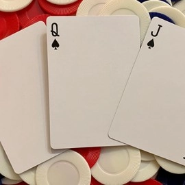 Spielkarten Gilded Red Bicycle Index Only Playing Cards