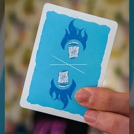Spielkarten Trash & Burn (Blue) Playing Cards by Howlin' Jacks