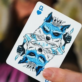 Spielkarten Trash & Burn (Blue) Playing Cards by Howlin' Jacks
