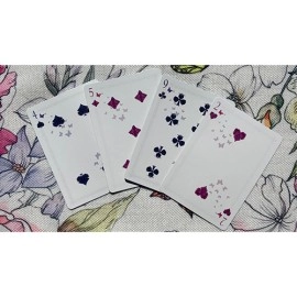 Spielkarten Gilded Bicycle Butterfly (Violet) Playing Cards