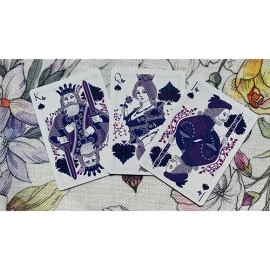Spielkarten Gilded Bicycle Butterfly (Purple) Playing Cards