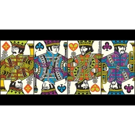 Spielkarten The Beatles (Orange) Playing Cards by Theory11
