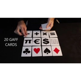Bicycle Special NUMBERS Red Playing Cards (plus 11 Online Effects)