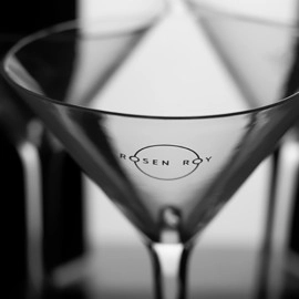 Rosen Roy Martini Glass by Rosen Roy