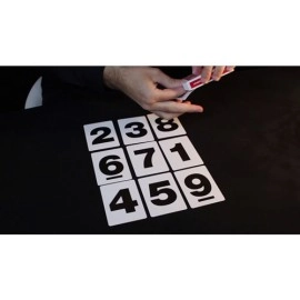 Bicycle Special NUMBERS Blue Playing Cards (plus 11 Online Effects)