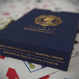 DMC ELITES: V4 Sovereign Blue Playing Cards