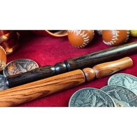 Wooden wand PRO (Bold Black) by Harry He & Bacon Magic