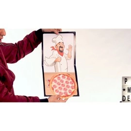 PIZZA MAGIC (Gimmicks and Online Instructions) by Gustavo Raley