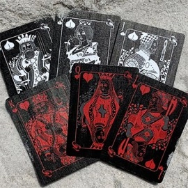 Spielkarten Gilded Bicycle Scorpion (Red) Playing Cards