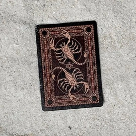 Spielkarten Gilded Bicycle Scorpion (Brown) Playing Cards