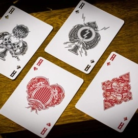 Spielkarten Zeus Sterling Silver Playing Cards by Chamber of Wonder