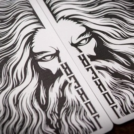 Spielkarten Zeus Sterling Silver Playing Cards by Chamber of Wonder