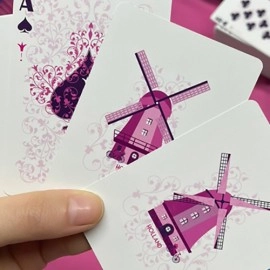 Spielkarten Pink Tulip Playing Cards Dutch Card House Company