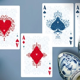 Spielkarten White Tulip Playing Cards Dutch Card House Company