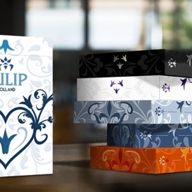 Spielkarten White Tulip Playing Cards Dutch Card House Company