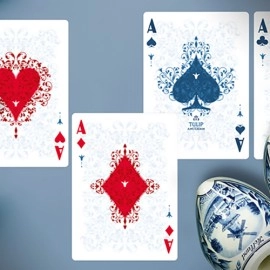 Music Box Collector's Set Playing Cards Dutch Card House Company