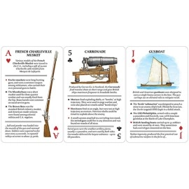 Spielkarten Arms and Armaments of the American Revolution Playing Cards