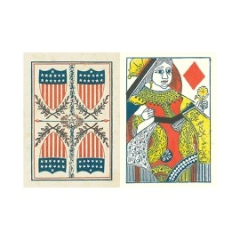 Spielkarten 1863 Patent National Reproduction Playing Cards