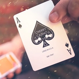 Spielkarten Cherry Casino Summerlin Sunset (Orange) Playing Cards by Pure Imagination Projects