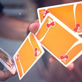 Spielkarten Cherry Casino Summerlin Sunset (Orange) Playing Cards by Pure Imagination Projects
