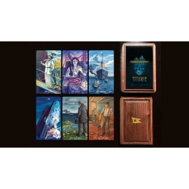 Spielkarten Deluxe Titanic Tarot: Risen Spirits (with wooden box)