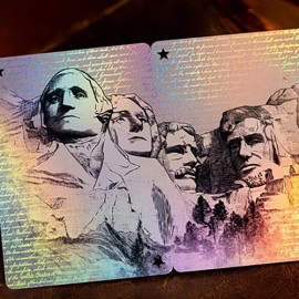 Spielkarten Holographic Legal Tender Playing Cards by Kings Wild