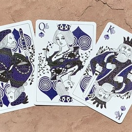 Spielkarten Bicycle Snail (Blue) Playing Cards