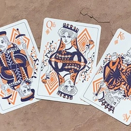 Spielkarten Bicycle Snail (Orange) Playing Cards