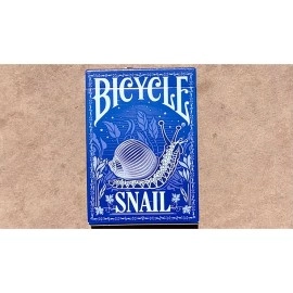 Spielkarten Gilded Bicycle Snail (Blue) Playing Cards