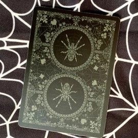 Gilded Bicycle Spider (Green) Playing Cards