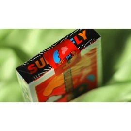 Spielkarten Superfly Butterfingers Red Playing Cards by Gemini
