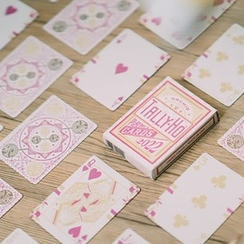 Spielkarten Tally-Ho Orchid by US Playing Card Co