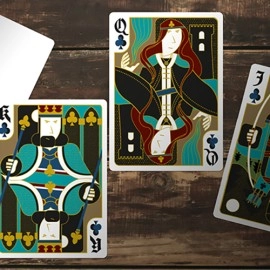 Spielkarten Secret Tale Black Knight Playing Cards