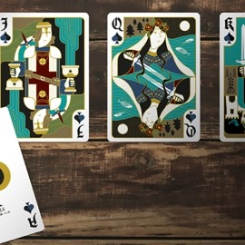 Spielkarten Secret Tale Black Knight Playing Cards
