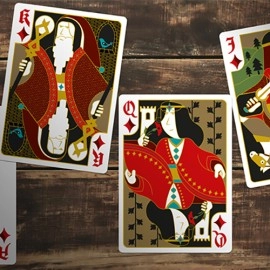 Spielkarten Secret Tale White Knight Playing Cards