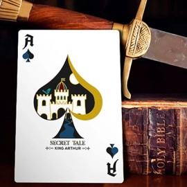 Spielkarten Secret Tale White Knight Playing Cards