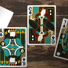 Spielkarten Secret Tale White Knight Playing Cards